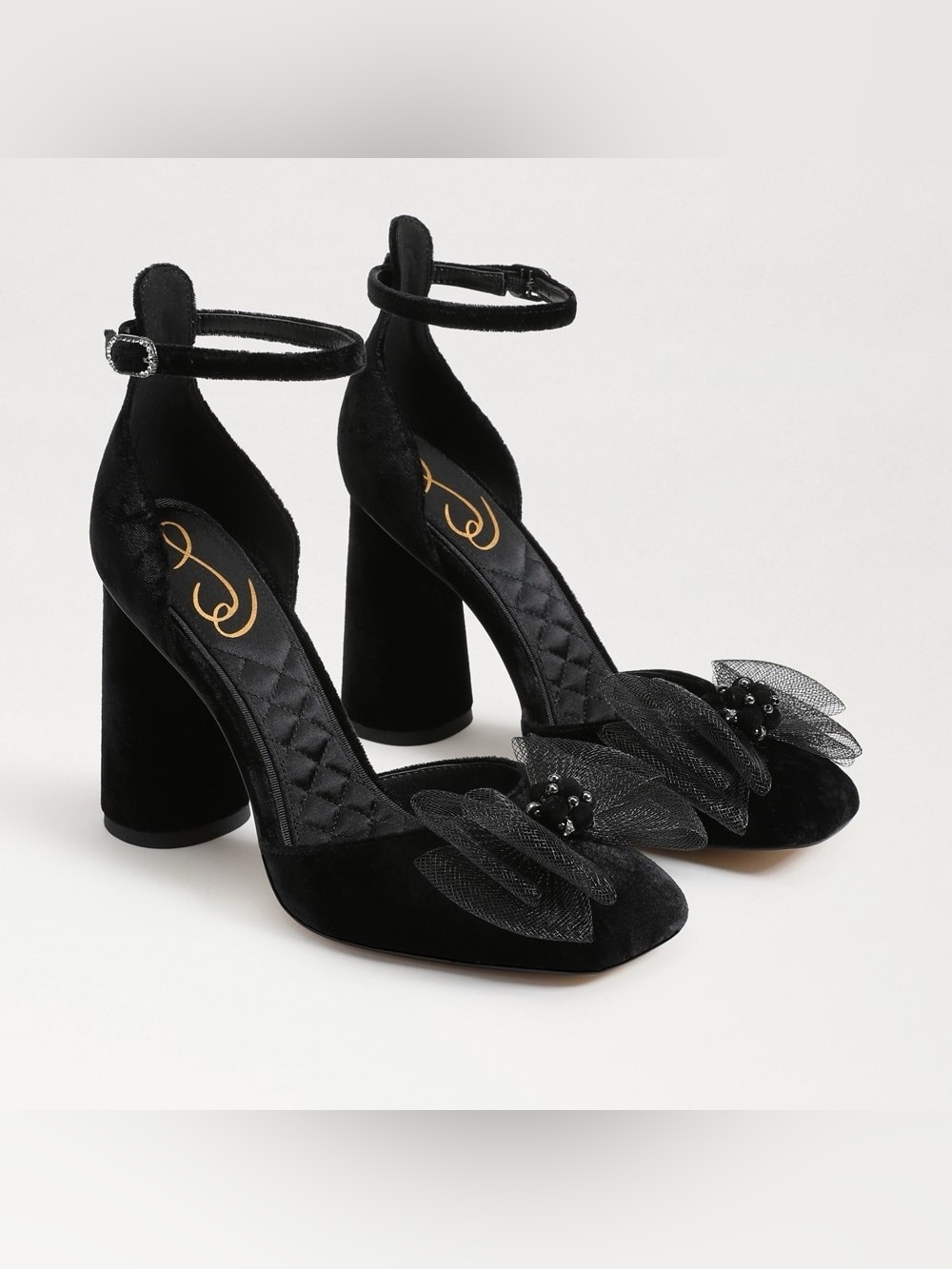 Sam Edelman Colter Velvet Heels